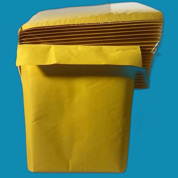 (100) 6" X 8" BUBBLE MAILERS SHIPPING MAILING PADDED Envelopes - Picture 1 of 5
